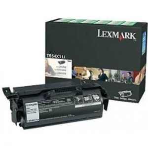 Toner Lexmark T654X11L Negro / 36k | 2201 - Toner Original Lexmark. Rendimiento Estimado 36.000 Páginas al 5%.